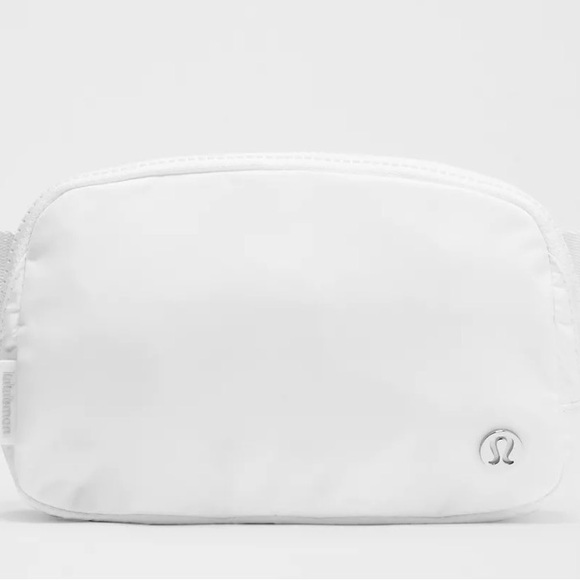 lululemon athletica Handbags - Lululemon Everywhere Belt Bag White Crossbody EUC